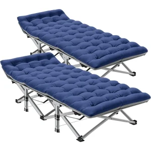 Pack Folding Camping Cot W/Mat