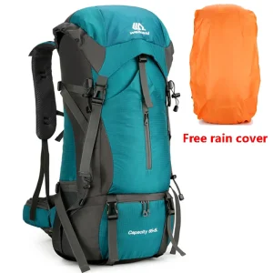 70L Nylon Camping Backpack Travel Bag